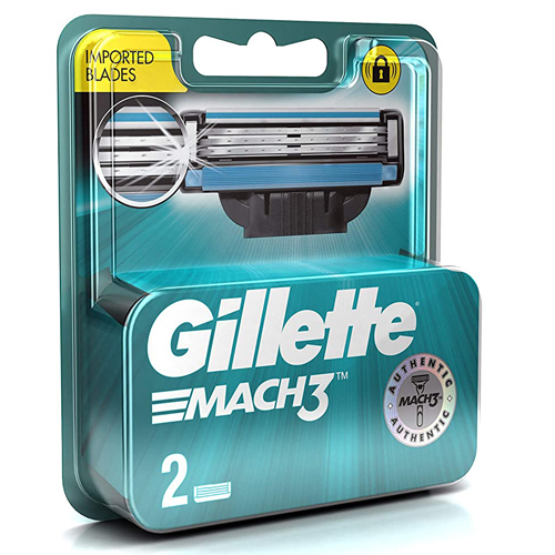 Gillette Mach 3 Blades - 2 Cartridges